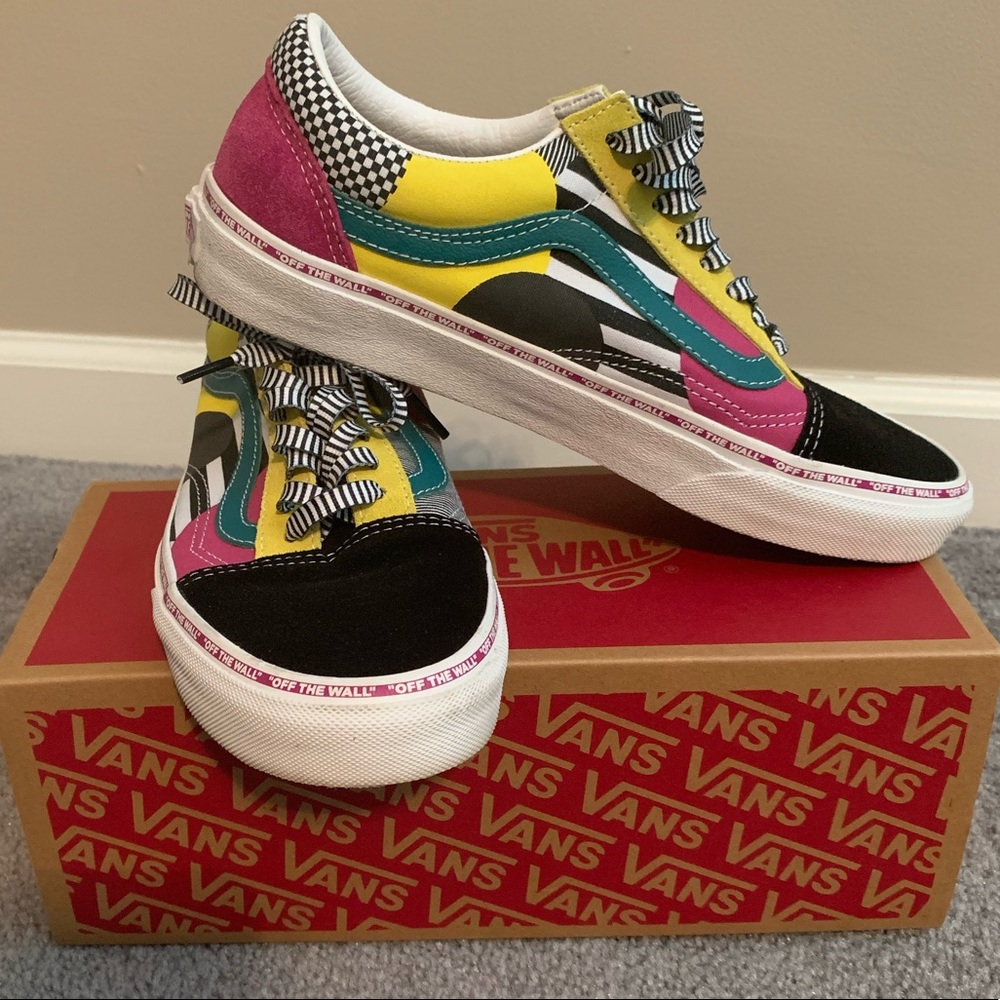 VANS Old Skool Black Multi | DISARRAY Juxtapose